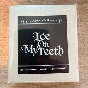 NWOT Ateez (KPOP) Ice on My Teeth Necklace and Hair Clips